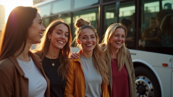 Réservez un bus avec chauffeur pour vos trajets en groupe